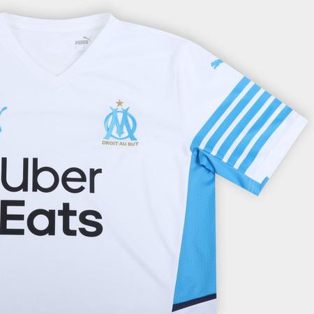 Camisa Olympique de Marseille Home 21/22 s/n° Torcedor Puma