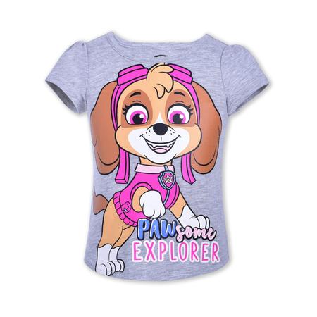 Imagem de Camisa Paw Patrol Skye Everest de manga curta para meninas