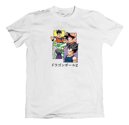 Camiseta Dragon Ball Super Personagens, Branco, M