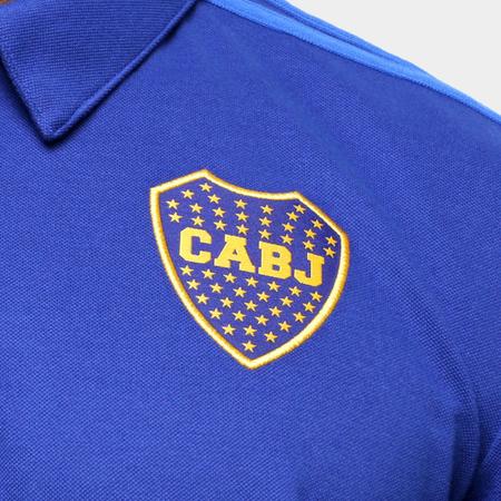 Camisa Polo Boca Juniors Adidas Viagem 21 22 Masculina Camisa de