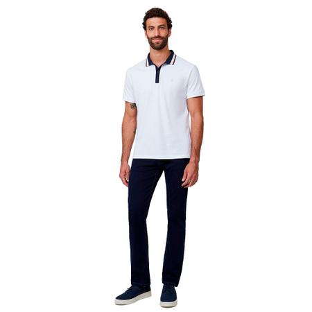 Imagem de Camisa Polo Dudalina Piquet Regular IN24 Off White Masculino