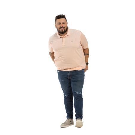 Imagem de Camisa polo em piquet soft plus size retilínea, modelo 66448