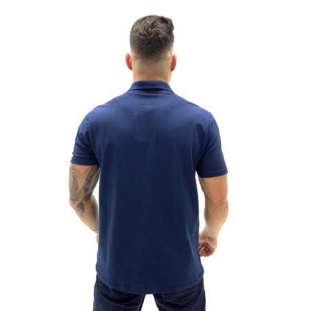 Imagem de Camisa polo malwee original casual lisa algodão masculino