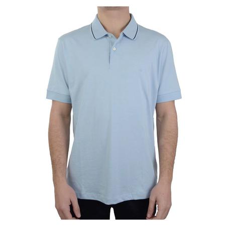 Imagem de Camisa Polo Masculina Highstil Classic Fit Azul - HS5004