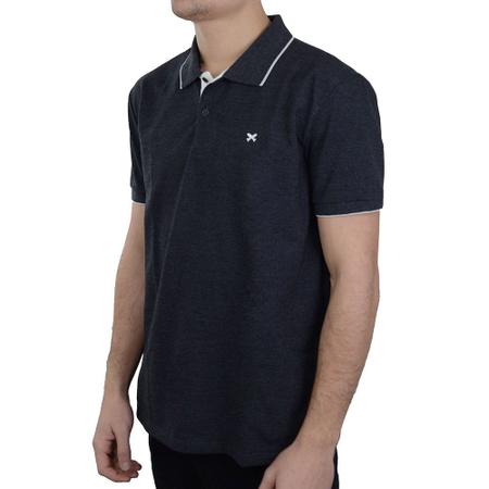 Imagem de Camisa Polo Masculina MC Hering Cinza - 036H6