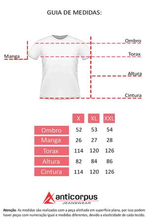 Camisa Polo Pique Masculina Rajada Tamanho X XL XXL Anticorpus - Anticorpus  Jeanswear - Camisas Pólo Masculinas - Magazine Luiza