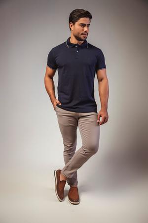 Roupas Esportivas Masculinas De Gola Alta E Secagem Rápida - Av moda -  Conjunto de Roupa Fitness - Magazine Luiza