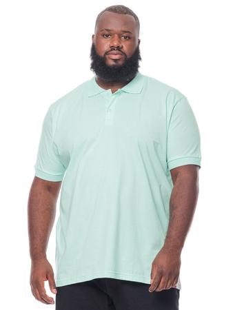 Camisa polo best sale plus size masculina