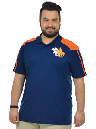 Imagem de Camisa polo ponto plus size fenomenal(sem elasticidade)