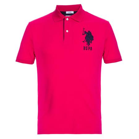 Camisa Polo U.S. Polo Assn. Lisa Pink - USPA - Camisas Masculinas