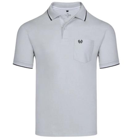 Imagem de Camisa Polo Vilejack 100% Algodão Com Bolso