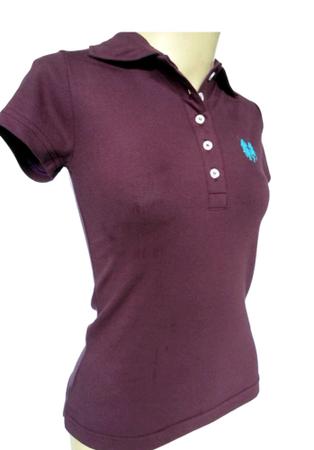 Imagem de Camisa Polo Wear Feminino-5 botões-105173  ROXO  Tam. M