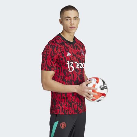 Camisa Manchester United Pré-Jogo 21/22 Adidas Masculina - Camisa de Time -  Magazine Luiza