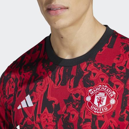 Camisa Manchester United Pré-Jogo 21/22 Adidas Masculina - Camisa de Time -  Magazine Luiza