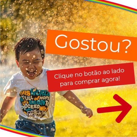 Imagem de Camisa Proteção Solar Infantil Unissex Uv50+ Manga Longa Praia Piscina Esportes