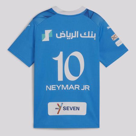 Camisa Puma Al-Hilal Home 2024 Neymar 10 Juvenil Imagem de Camisa Puma Al-Hilal Home 2024 Neymar 10 Juvenil
