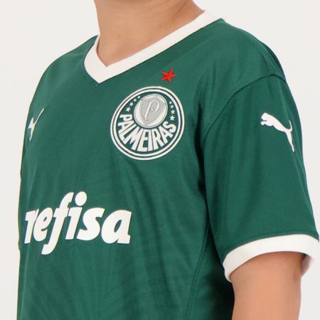 Imagem de Camisa Puma Palmeiras I 2022 Juvenil