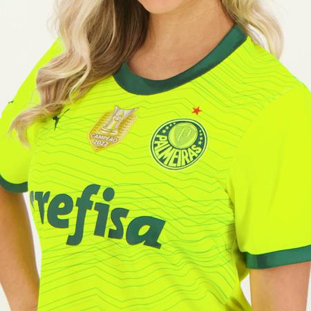 Camisa Campeão Paulista 2023 - Feminina - Palmeiras Store