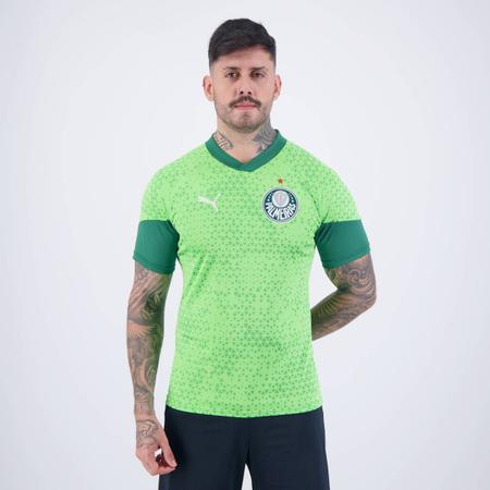 Imagem de Camisa Puma Palmeiras Treino 2024 Verde