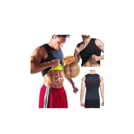 Camisa redutora Girdle Exercise Gym Fitness para homens Blueroad Lightbek Official Store Camisas Masculinas Magazine Luiza