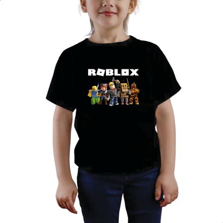 Blusa feminina baby look camiseta roblox jogo Game infantil
