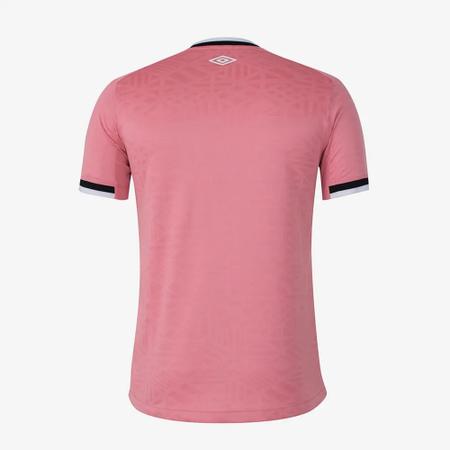 Imagem de Camisa Santos Outubro Rosa 22/23 s/n Torcedor Umbro Masculina - Rosa