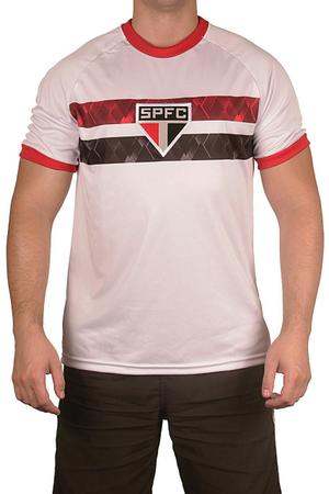 Imagem de Camisa São Paulo Oficial Licenciada Geometric Masculina