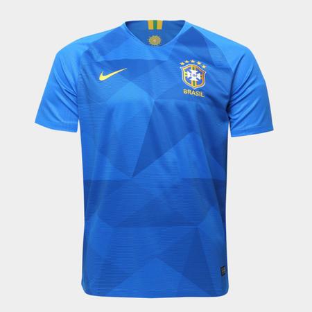 Camisa seleção brasileira blusa Brasil oficial azul 2018 masculina