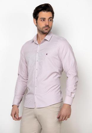 Camisa Slim Fit Xadrez Tecido Tricoline