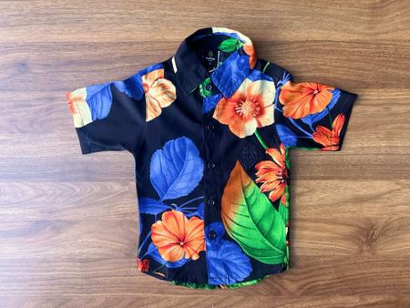 Camisa social estampada best sale infantil