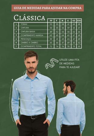 Camisa social cheap classica