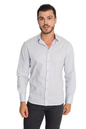 Camisa social cheap masculina clara