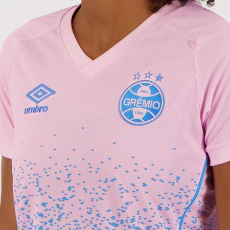 Camisa Umbro Grêmio Outubro Rosa 2021 Feminino Ref U32G132 - Sportland