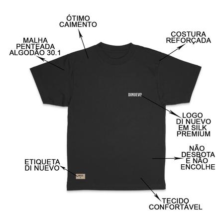 Imagem de Camisa Urban 100% Algodão Penteado Premium Logo Di Nuevo