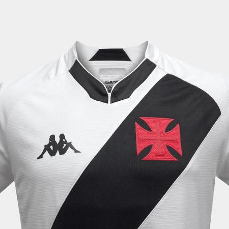 Camiseta Vasco Cruz de Malta Masculina - Branco