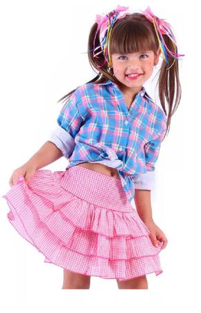 Camisa xadrez bebe store menina