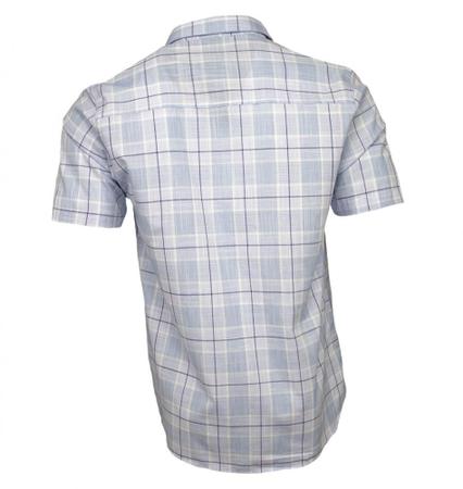 Camisa Xadrez Masculina Kelvy's Preto e Branco