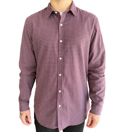 Camisa xadrez manga longa - Comprar em Fab.