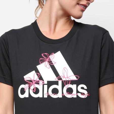 Camiseta adidas cheap floral feminina