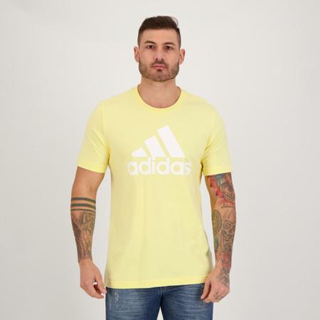 Camiseta adidas amarela 2025