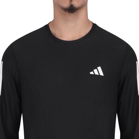 Imagem de Camiseta Adidas Manga Longa Own The Run Base Preta