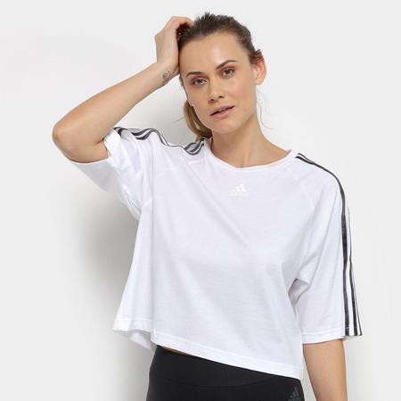 Camiseta adidas feminina best sale netshoes