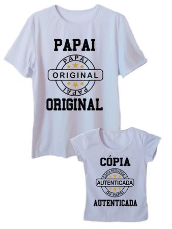 Imagem de Camiseta Adulta Masculina e Infantil Feminina Tal Pai Tal Filha