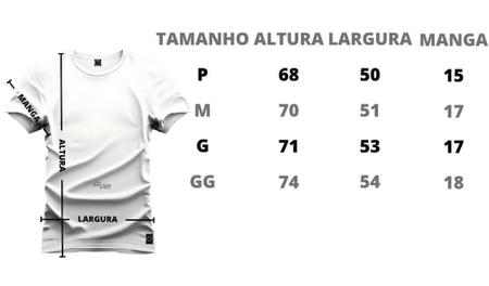 Imagem de Camiseta Algodão 30.1 Premium Estampada Number