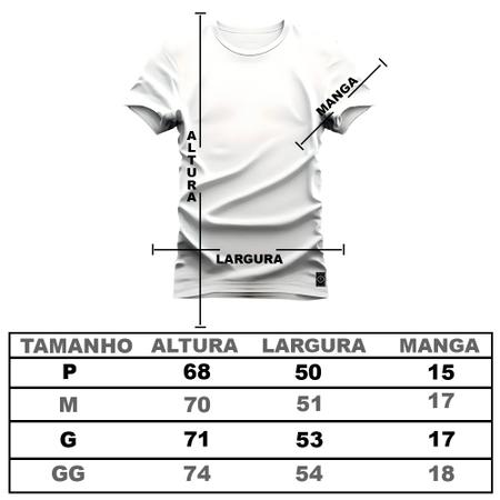 Imagem de Camiseta Algodão Estampada Premium T-Shirt Number Peito NS