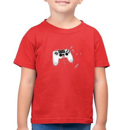 Imagem de Camiseta Algodão Infantil Controle Carinha - Foca na Moda