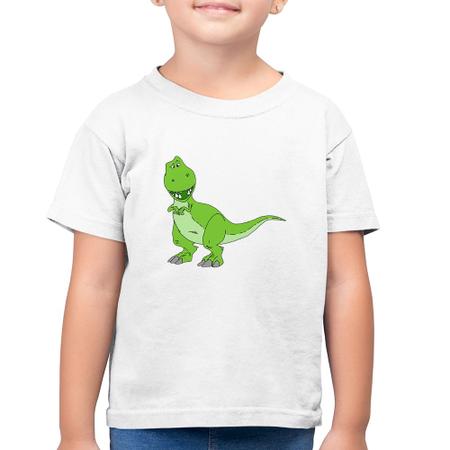 Imagem de Camiseta Algodão Infantil Dinossauro - Foca na Moda