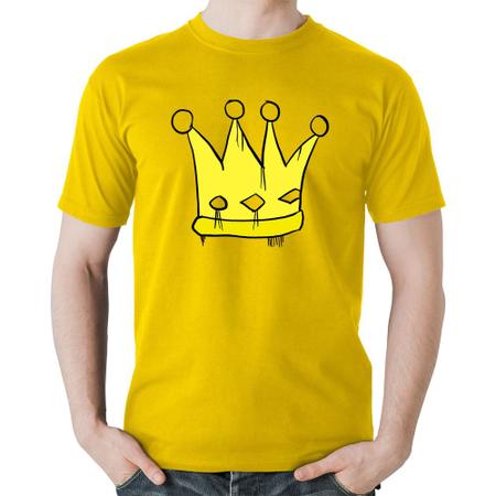 Camiseta De Casal King Queen Coroa Rei Rainha