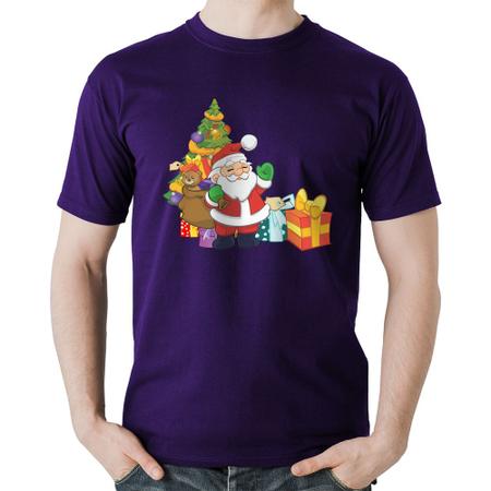 Imagem de Camiseta Algodão Natal Papai Noel - Foca na Moda