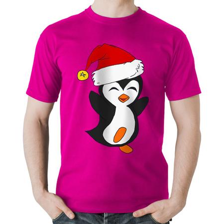 Imagem de Camiseta Algodão Pinguim Noel - Foca na Moda